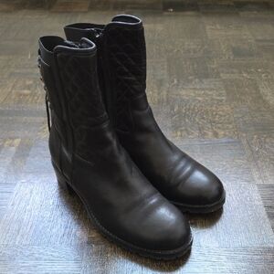 Black Combat & Moto Boots